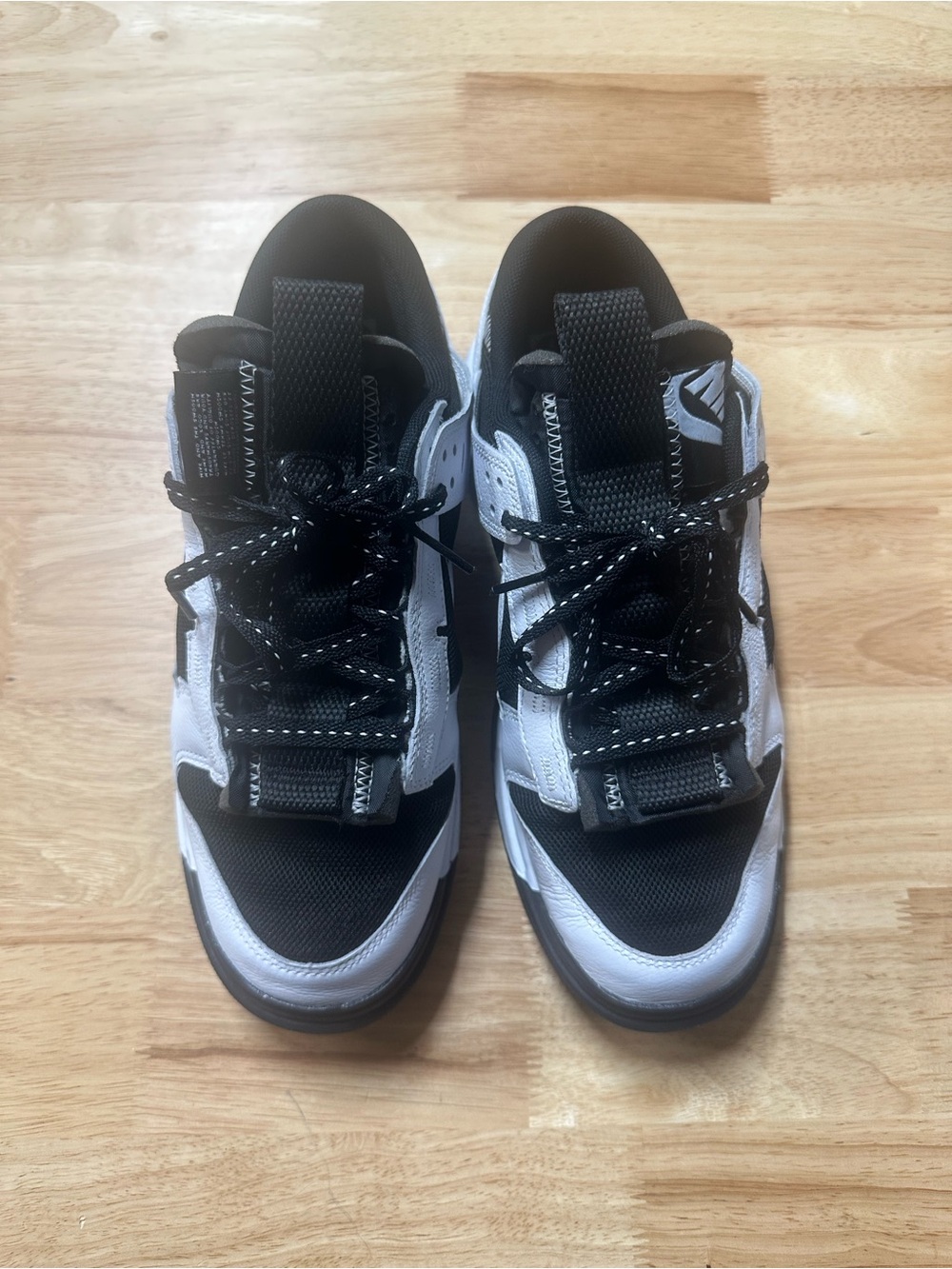 Men’s Black & White Nike Jumbo Dunks NEW